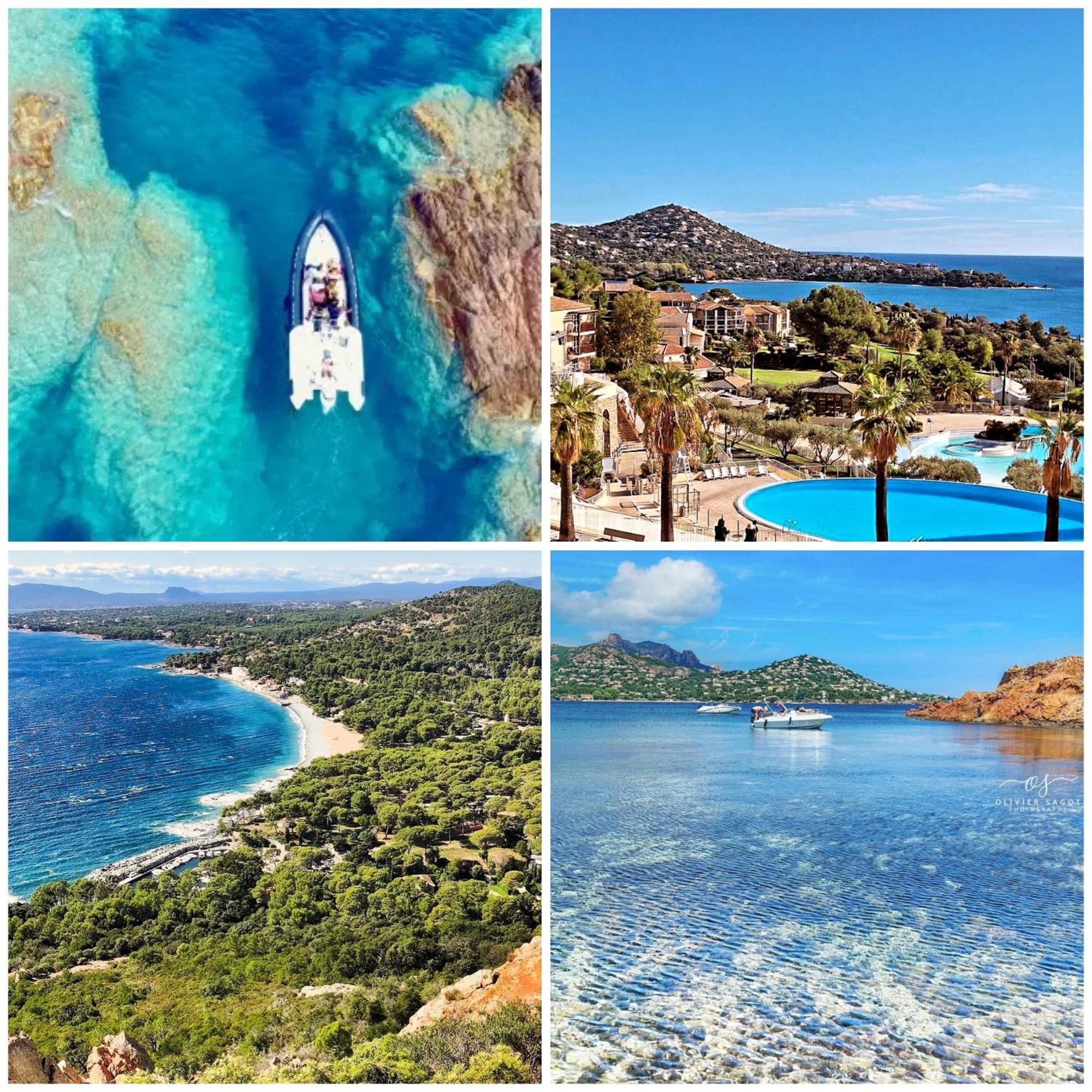 T2 En Rez De Jardin Privatif Cloture , Cap Esterel Pierre Et Vacances ,Piscine Chauffee Des Le 05 Avril Au 02 Novembre Saint-Raphaël Esterno foto